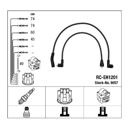 Fils de bougies / Faisceau...