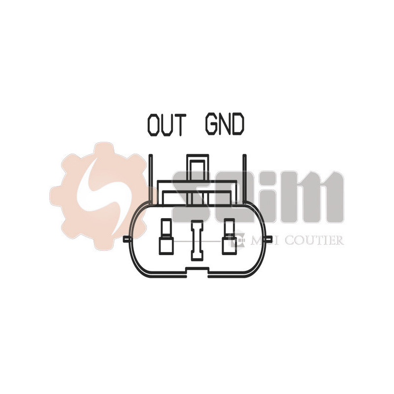 Capteur de vitesse de roue (transmission auto) SEIM