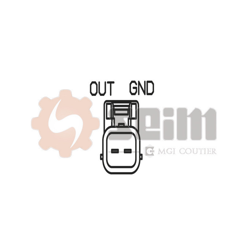 Capteur de vitesse de roue (transmission auto) SEIM