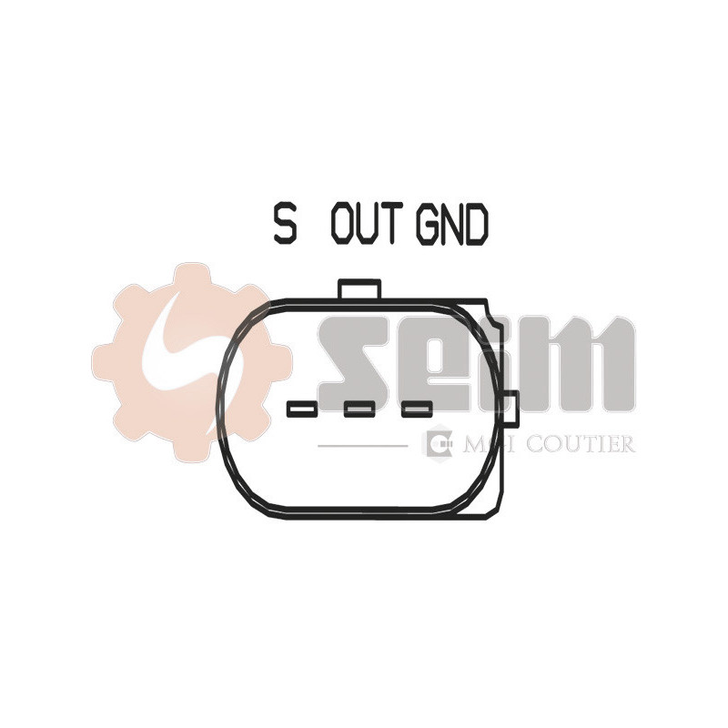Capteur de vitesse de roue (transmission auto) SEIM