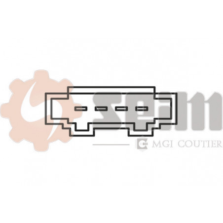 Interrupteur des feux stop SEIM