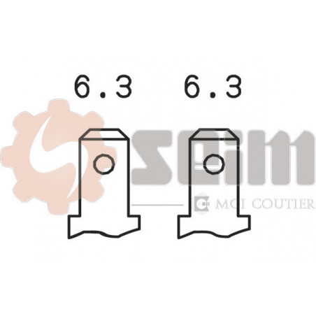 Interrupteur des feux stop SEIM