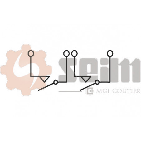 Contacteur des feux de...