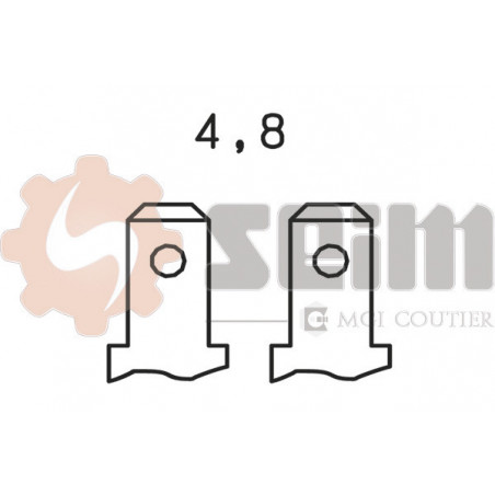 Contacteur des feux de recul SEIM