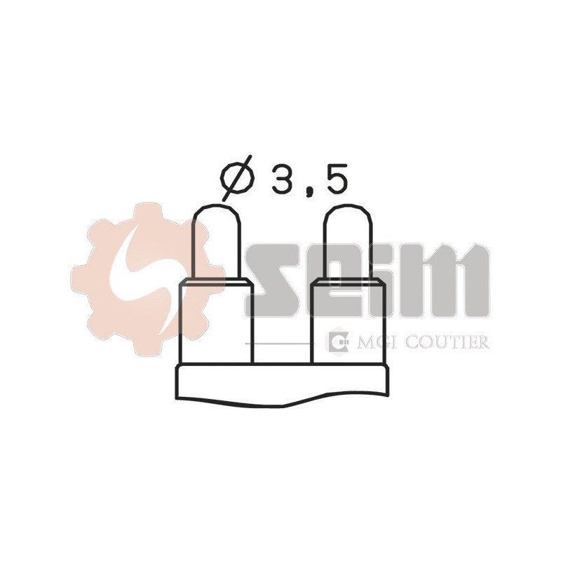 Contacteur des feux de recul SEIM