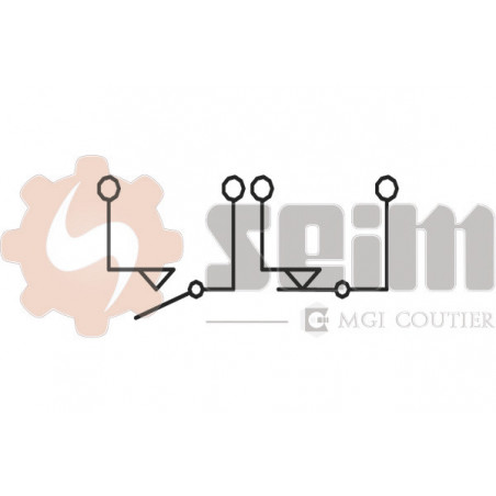 Contacteur des feux de...