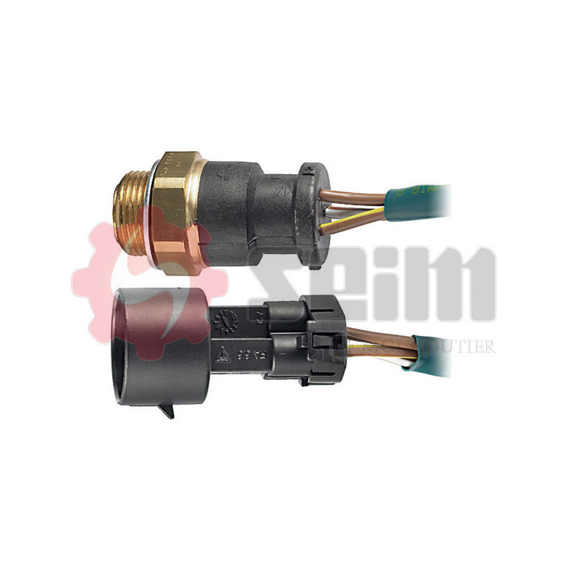 Interrupteur de température (ventilateur radiateur) SEIM