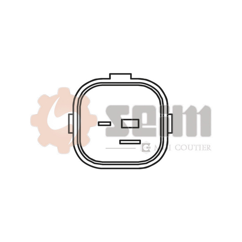 Interrupteur de température (ventilateur radiateur) SEIM