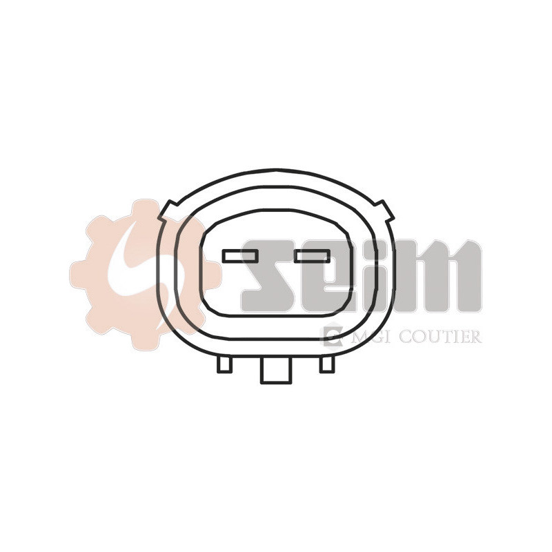 Interrupteur de température (ventilateur radiateur) SEIM