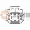 Interrupteur de température (ventilateur radiateur) SEIM