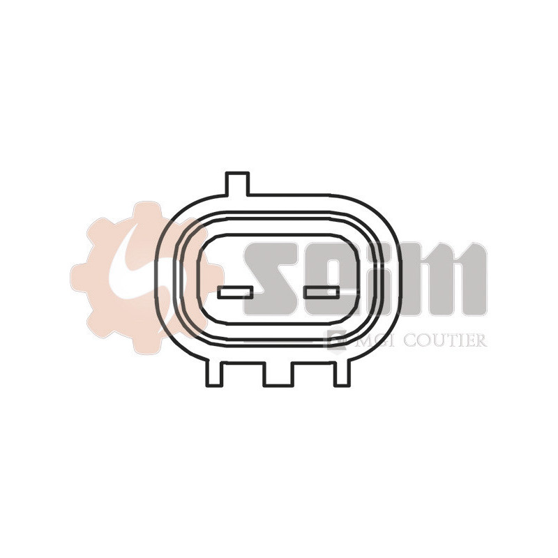 Interrupteur de température (ventilateur radiateur) SEIM