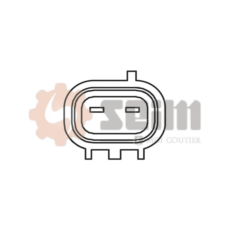 Interrupteur de température (ventilateur radiateur) SEIM