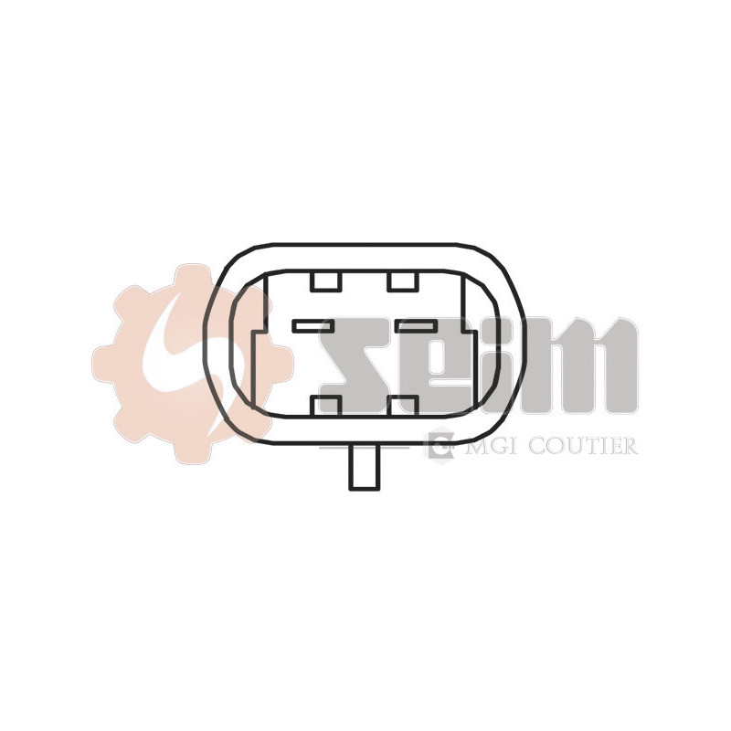 Interrupteur de température (ventilateur radiateur) SEIM