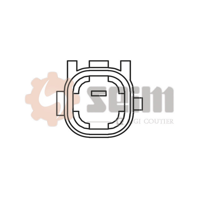 Interrupteur de température (ventilateur radiateur) SEIM