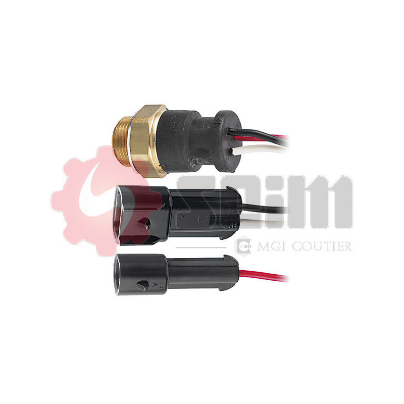 Interrupteur de température (ventilateur radiateur) SEIM