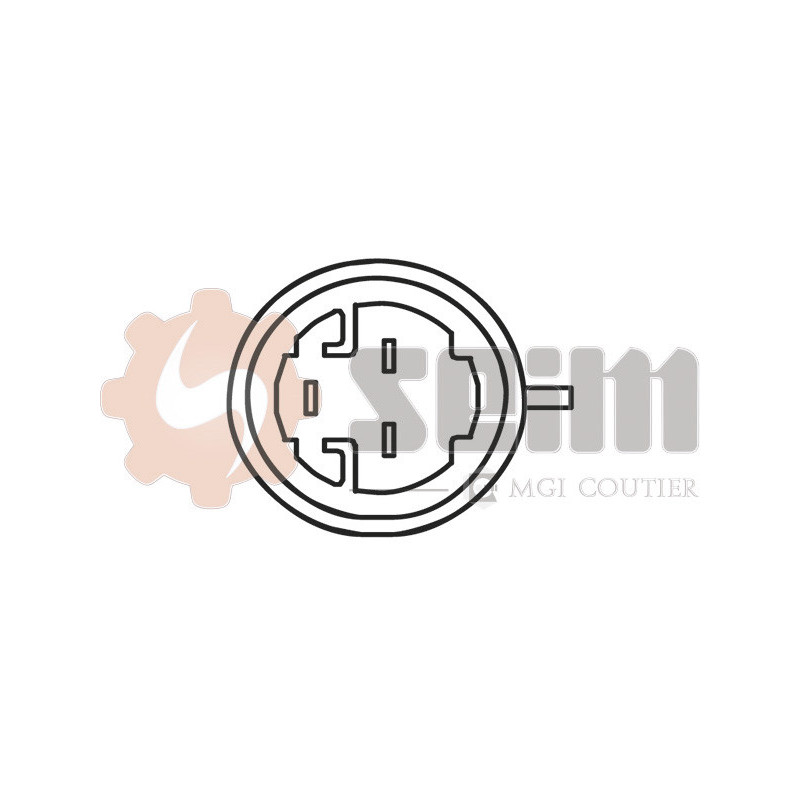 Interrupteur de température (ventilateur radiateur) SEIM