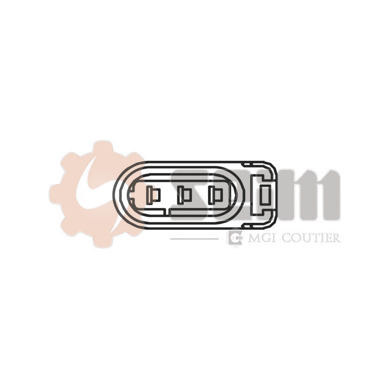 Interrupteur de température (ventilateur radiateur) SEIM