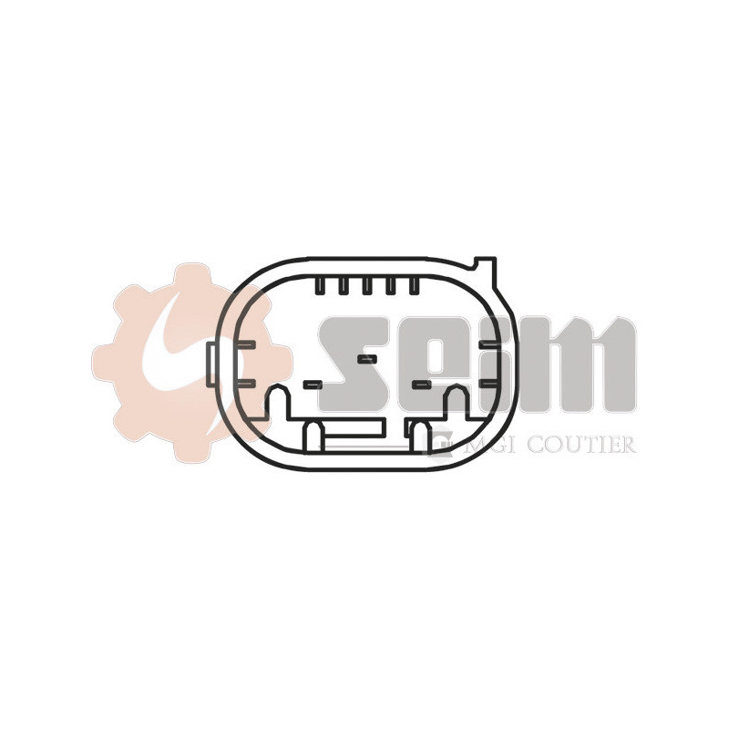 Interrupteur de température (ventilateur radiateur) SEIM