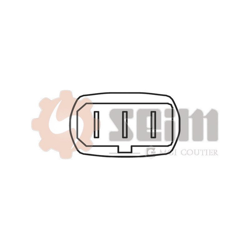 Interrupteur de température (ventilateur radiateur) SEIM