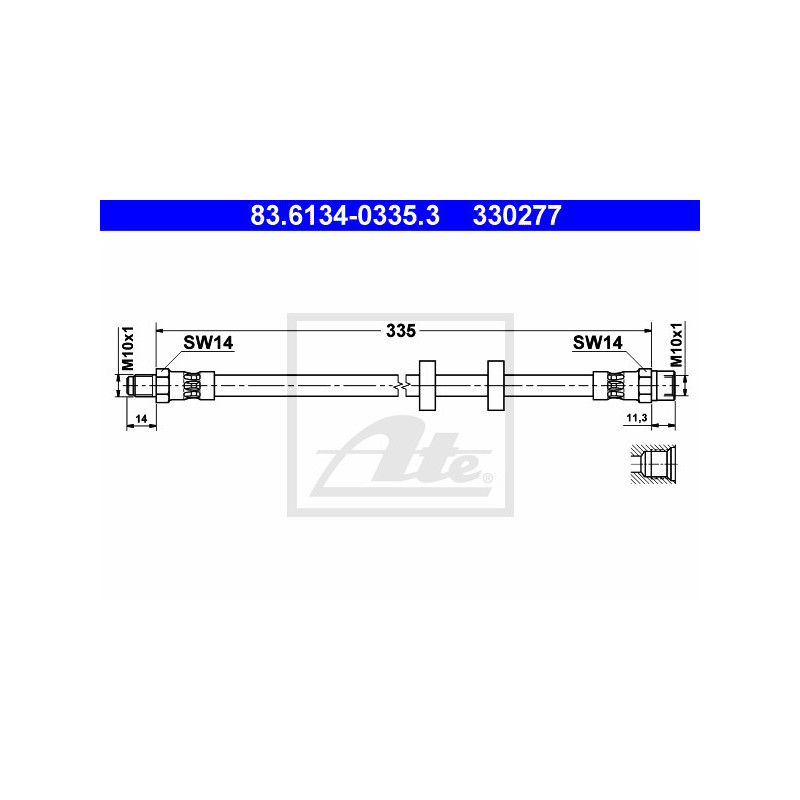Flexible de frein ATE
