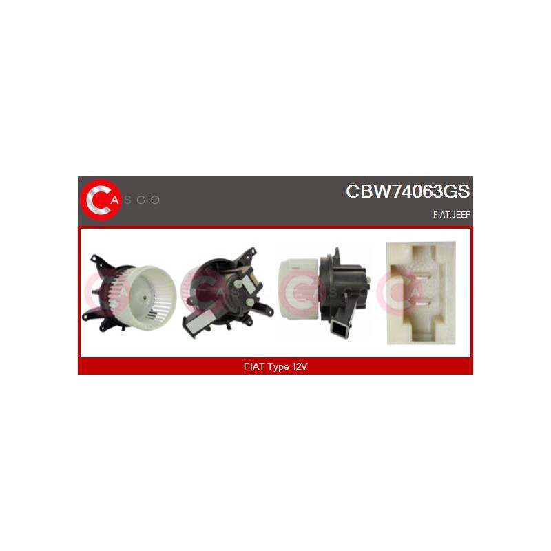 Pulseur d'air habitacle CASCO