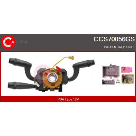 Commutateur de colonne de...