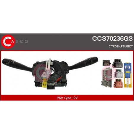 Commutateur de colonne de...