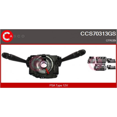 Commutateur de colonne de...