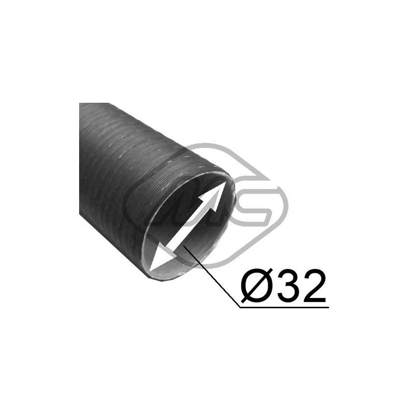 Flexible (alimentation en air) Metalcaucho