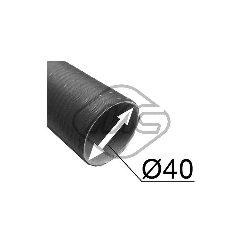 Flexible (alimentation en air) Metalcaucho