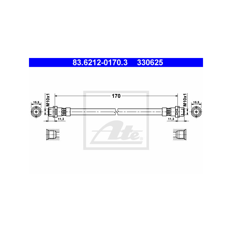 Flexible de frein ATE