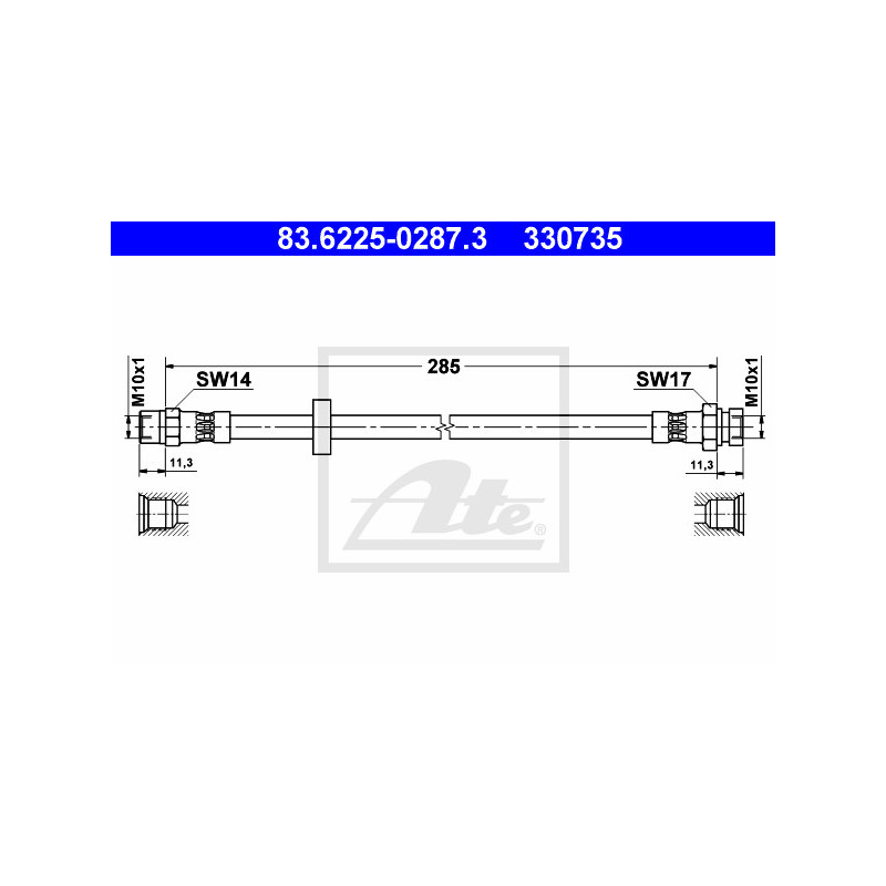 Flexible de frein ATE