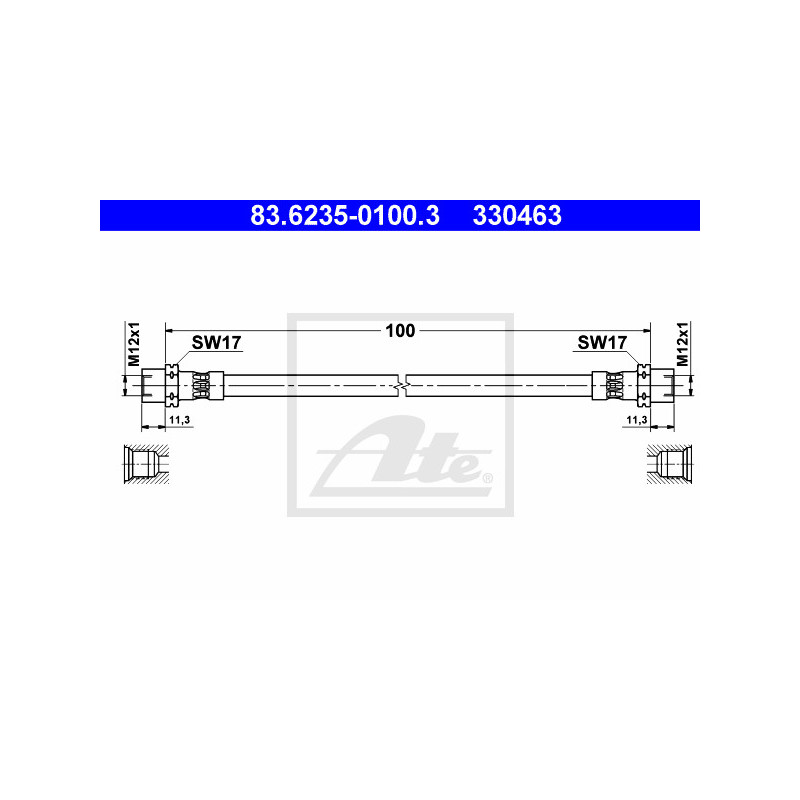 Flexible de frein ATE