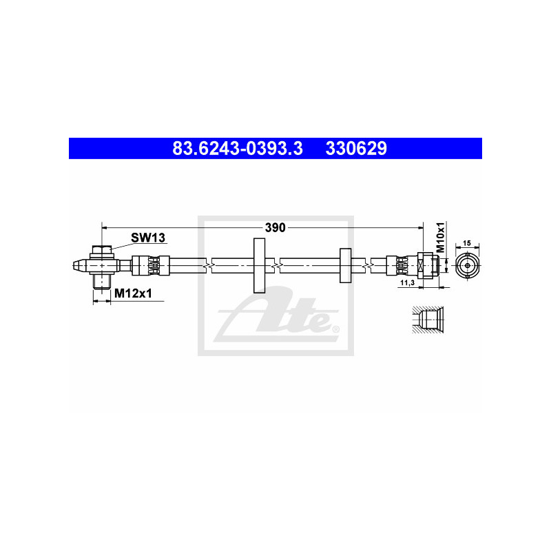 Flexible de frein ATE