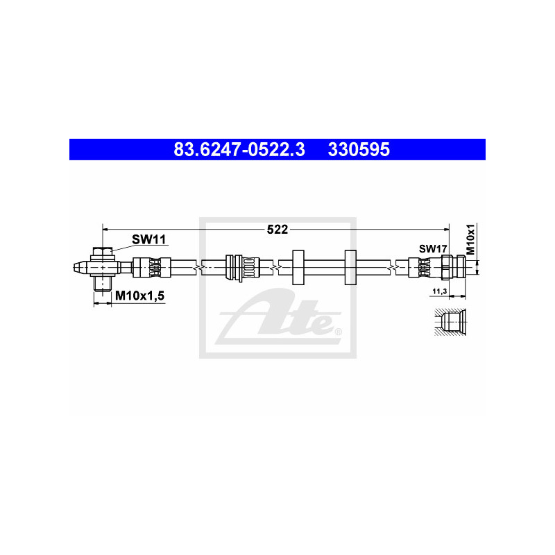 Flexible de frein ATE