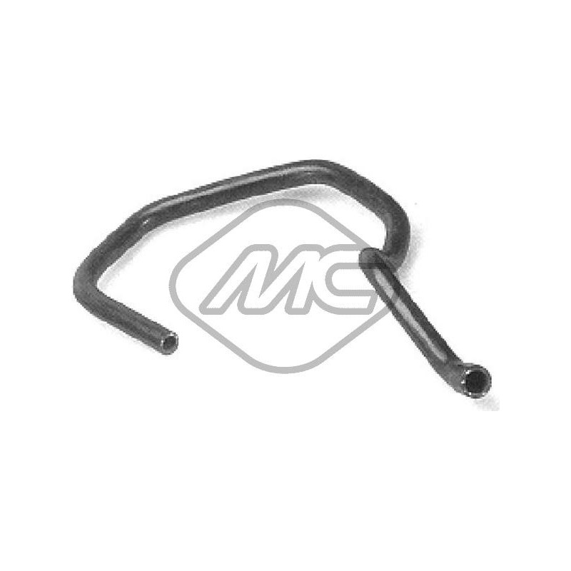 Durite de radiateur Metalcaucho