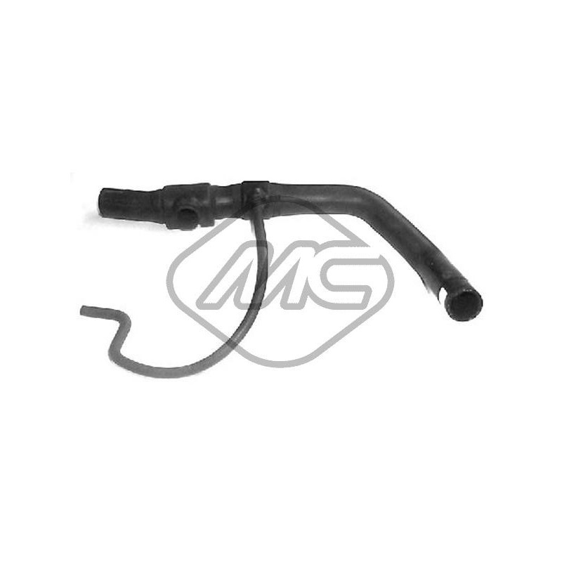 Durite de radiateur Metalcaucho