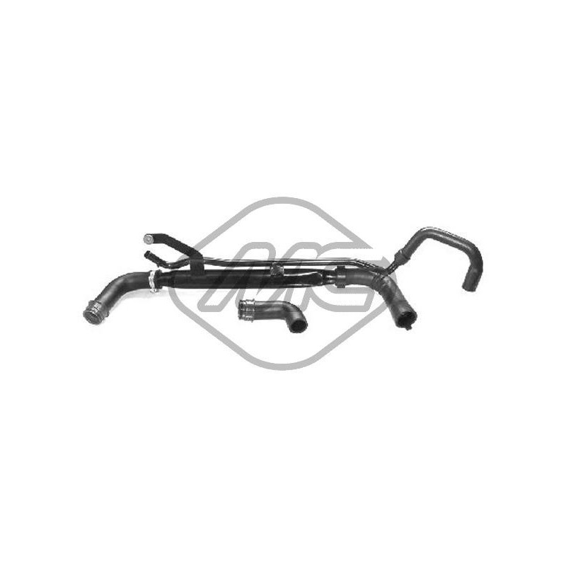 Durite de radiateur Metalcaucho