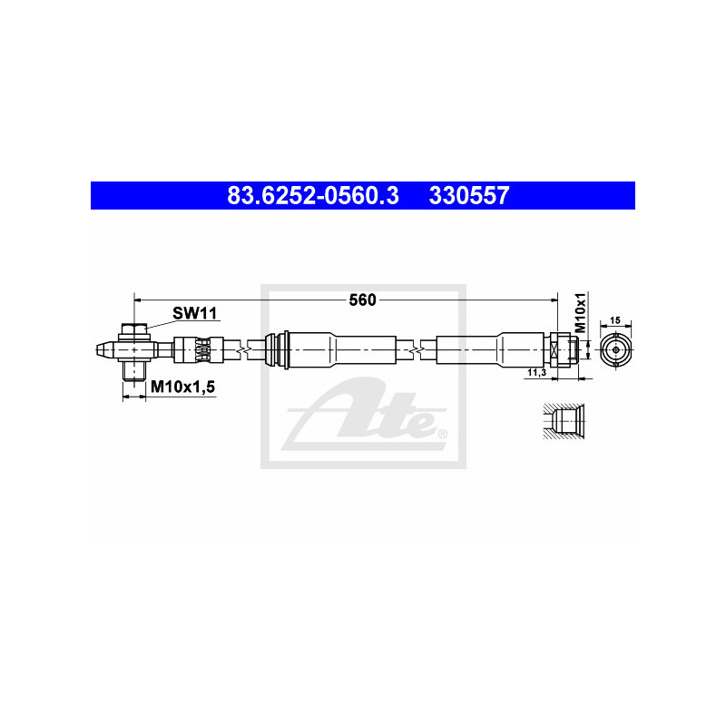 Flexible de frein ATE