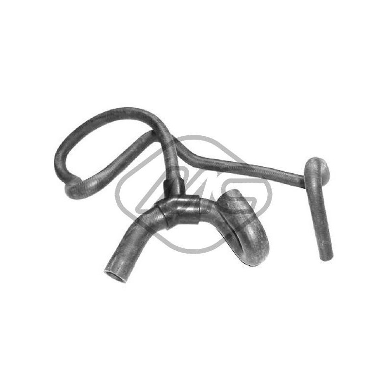 Durite de radiateur Metalcaucho