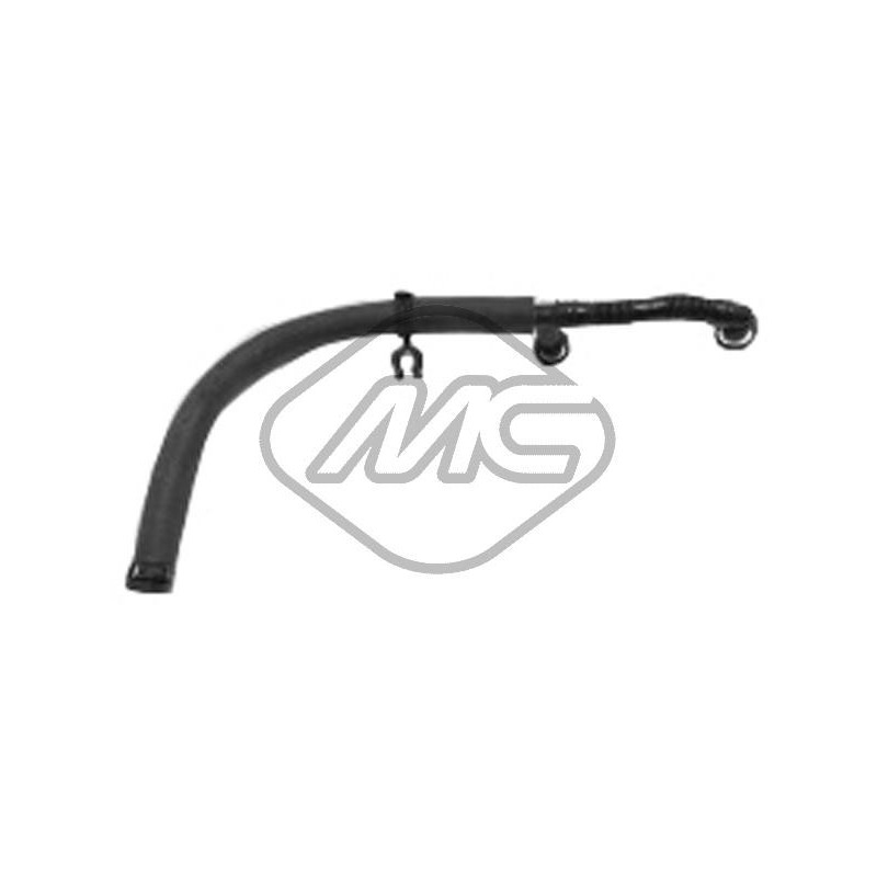 Tuyau (ventilation du carter-moteur) Metalcaucho