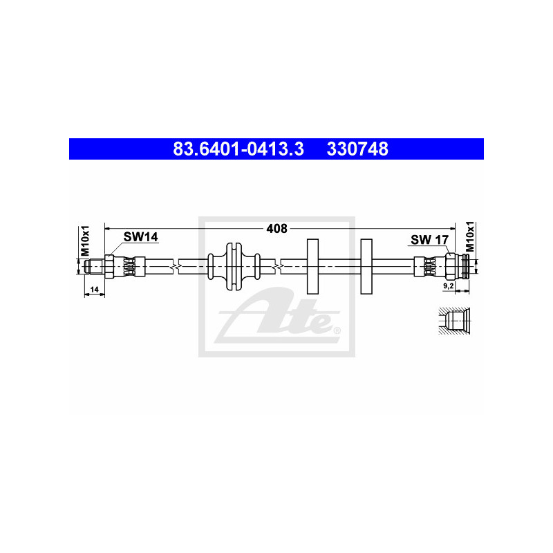 Flexible de frein ATE