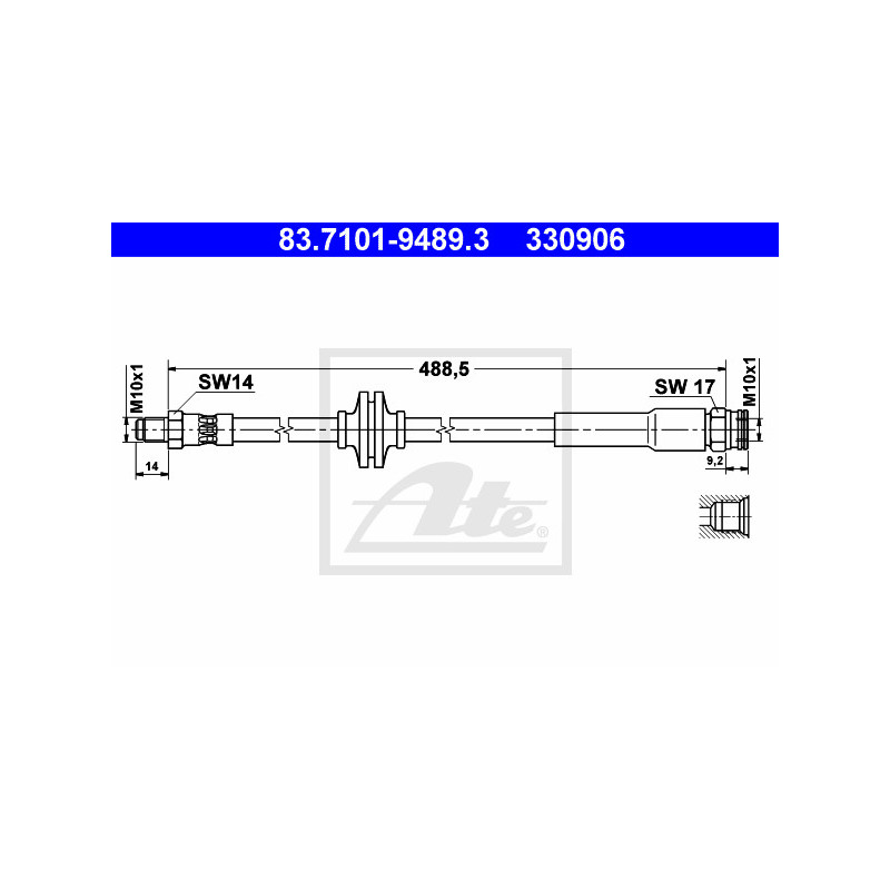 Flexible de frein ATE
