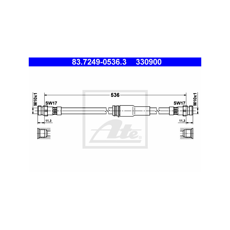 Flexible de frein ATE
