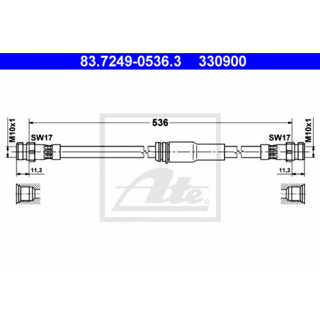 Flexible de frein ATE