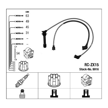 Fils de bougies / Faisceau...