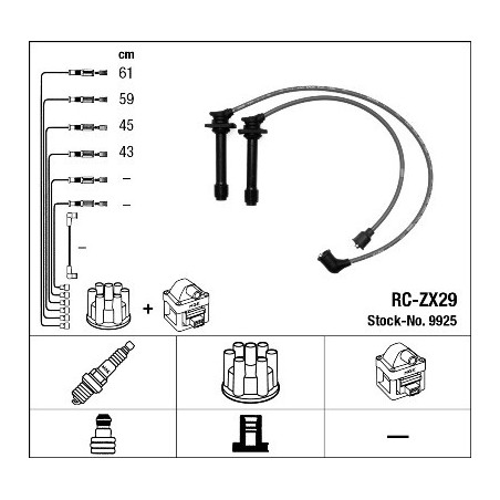 Fils de bougies / Faisceau d'allumage NGK
