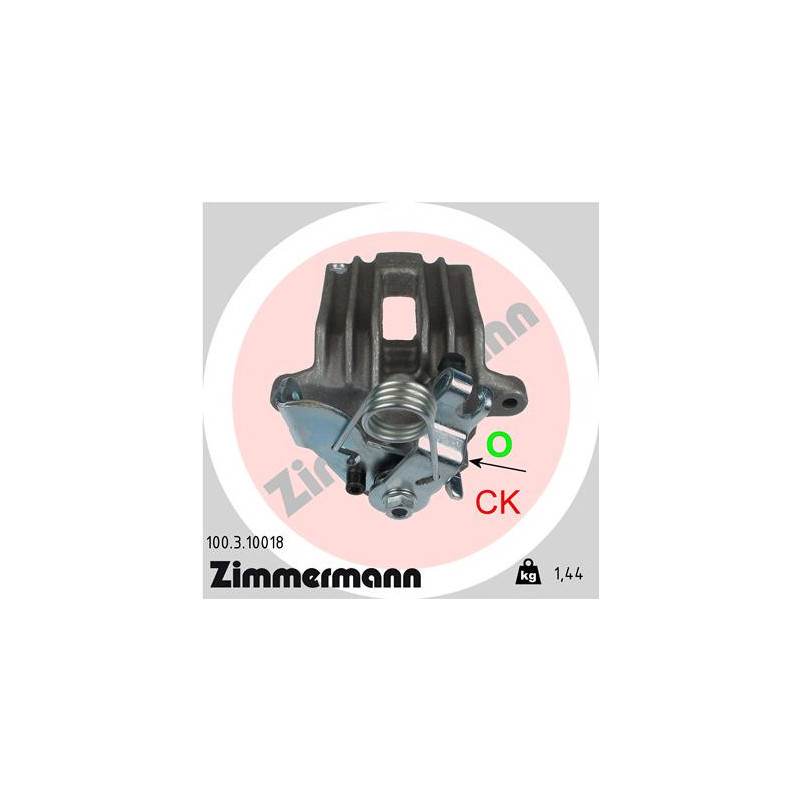 Étrier de frein ZIMMERMANN