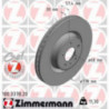 Jeu de 2 disques de frein ZIMMERMANN