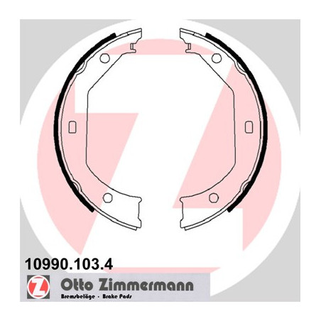 Jeu de mâchoires de frein...